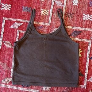 ARQ Crop Tank - Cocoa - M